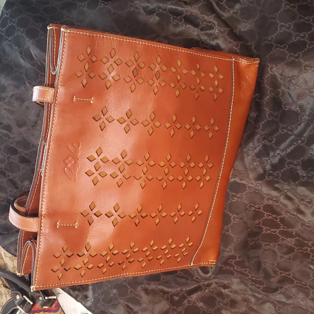 Patricia Nash Brown Tote Bag